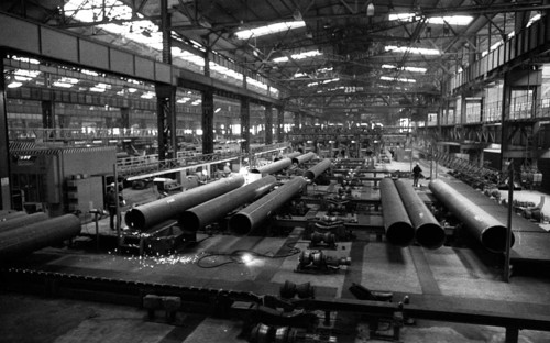The Thyssen pipe mill