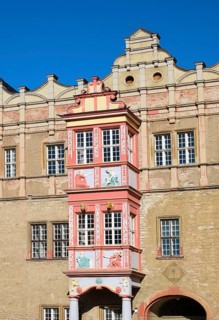Bay window on the Joachim-Ernst-Bau