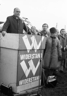 The NPD's right-wing radical action Resistance was a nationwide response to Willy Brandt's 1970 policy of understanding with the East