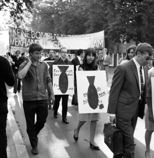 Congress of the student organisation SDS Sozialisischer Deutscher Studentenbund at the University of Frankfurt/M. on 22. 5. 1966