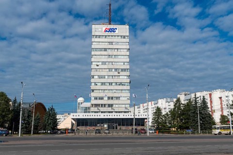 Soviet office building