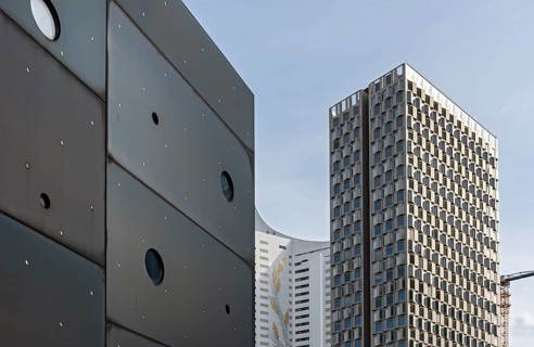 Donaucity Church and District Living building