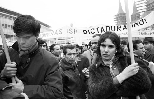 Spanish guest workers and German students demonstrated in Bonn in 1970 against the oppression of the Franco dictatorship