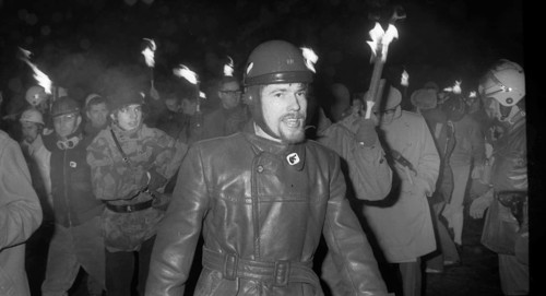The NPD's right-wing radical action Resistance was a nationwide response to Willy Brandt's 1970 policy of understanding with the East