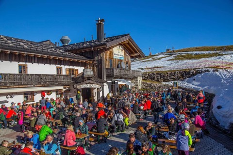 Speck-Alm mountain inn and apres-ski hut