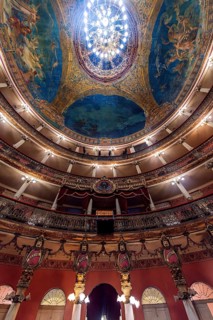 Beautiful interior of the Amazon theatre