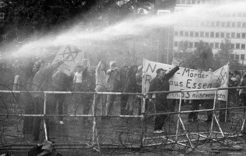 During the election campaign of the right-wing National Democratic Party of Germany
