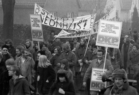 The NPD's right-wing radical action Resistance was a nationwide response to Willy Brandt's 1970 policy of understanding with the East