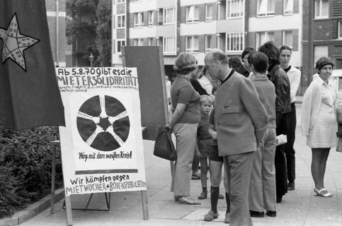 With street protests and the collection of signatures