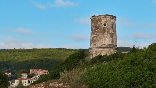 Round Venetian lighthouse