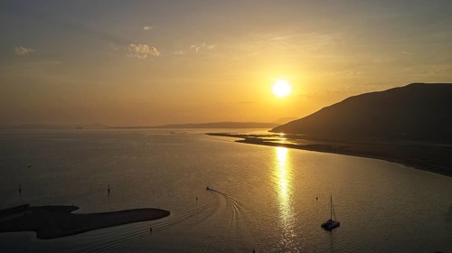 Drone shot