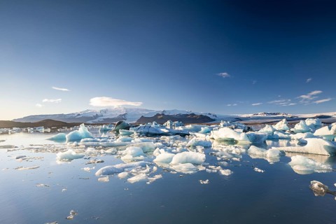 Joekulsarlon glacier lagoon