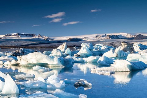 Joekulsarlon glacier lagoon