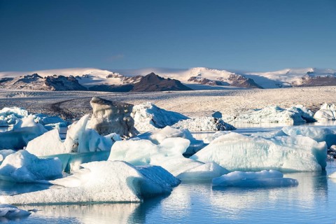 Joekulsarlon glacier lagoon