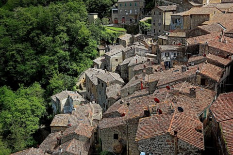 Medieval town of Sorano
