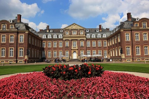 Main building with central risalit