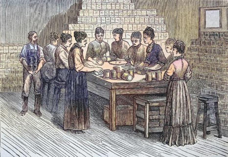 Thurber & Co canning factory in Moorestown