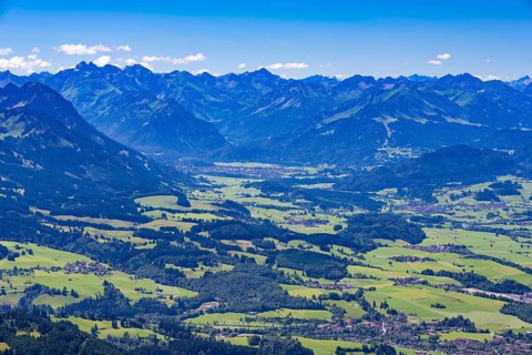 Panorama from the Gruenten