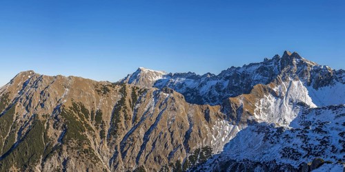 Panorama from Rubihorn