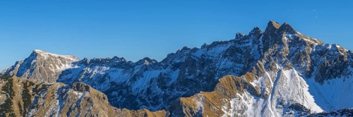Panorama from Rubihorn