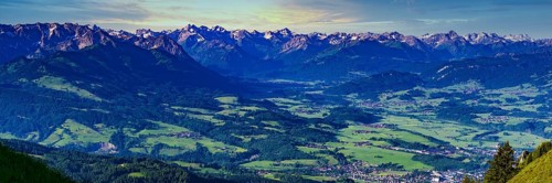 Panorama from the Gruenten