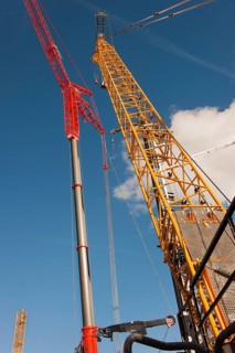 Cranes of all kinds and types