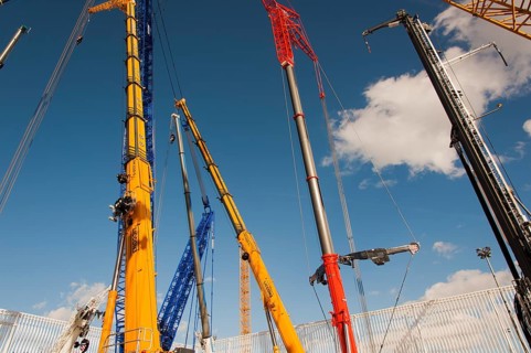Cranes of all kinds and types