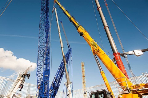Cranes of all kinds and types