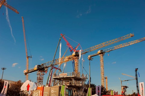 Cranes of all kinds and types