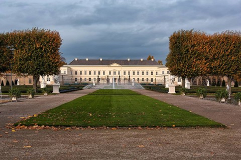 View of Herrenhausen Palace