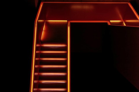 Illuminated staircase