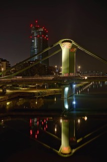 The raftsman bridge and the European Central Bank ECB