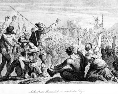 Arrival of the Ark of the Covenant at the Israelite Camp