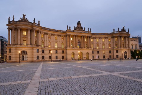 Illuminated Humboldt University