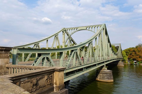 Glienicke Bridge on the Havel River