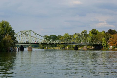 Glienicke Bridge on the Havel River