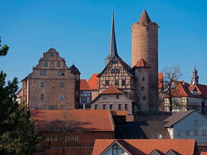 Hinterburg with Hinterturm is one of 5 castles in the town of Schlitz