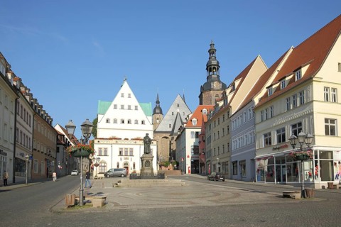 Market Square with Luther Monument