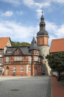 Saigerturm and half-timbered house