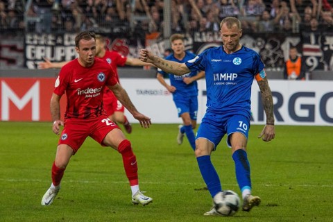 DFB Pokal 2nd main round 22/23 GAZI-Stadion auf der Waldau Stuttgart