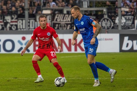 DFB Pokal 2nd main round 22/23 GAZI-Stadion auf der Waldau Stuttgart