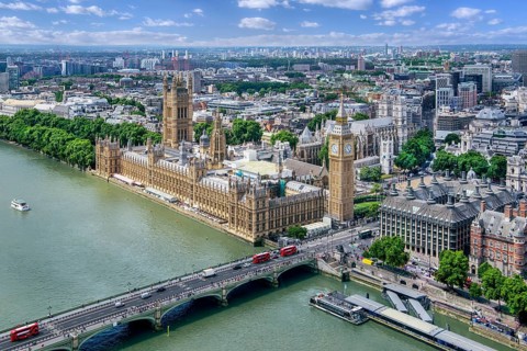 Thames with Westminster Bridge