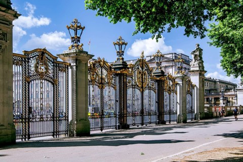 Canada Gate at Buckingham Palace