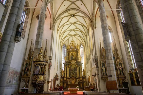 St. Vitus Cathedral interior view