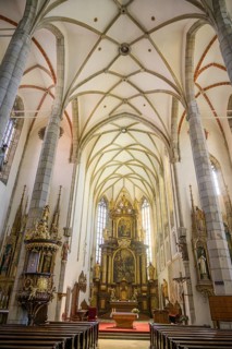 St. Vitus Cathedral interior view