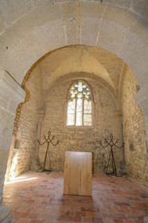 Basement Romanesque double chapel
