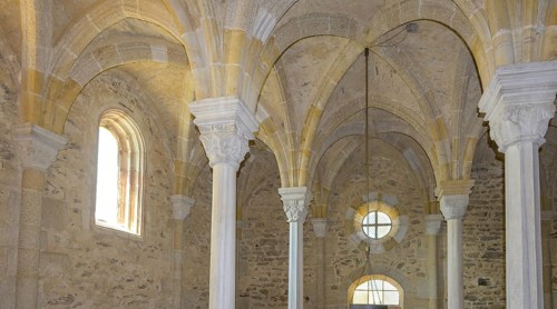 Upper floor Romanesque double chapel