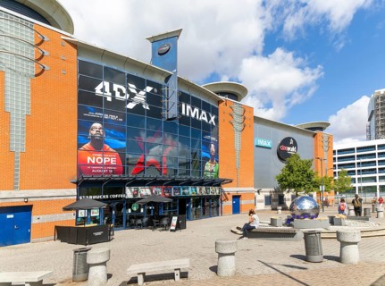 CineWorld 4DX IMAX Multiplex cinema building