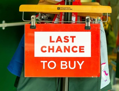 Last Chance to Buy