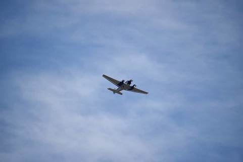 Propeller plane